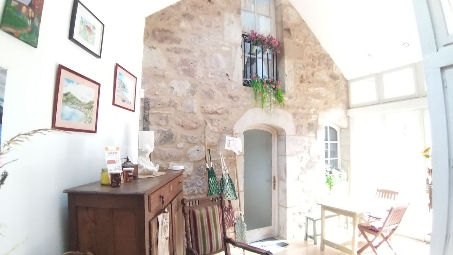 Entrée gîte